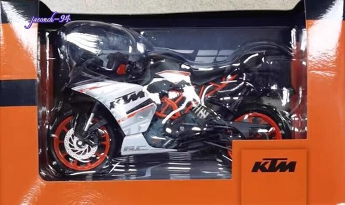 Modellino moto in lega KTM RC 390 1:12 - Foto 1 di 6