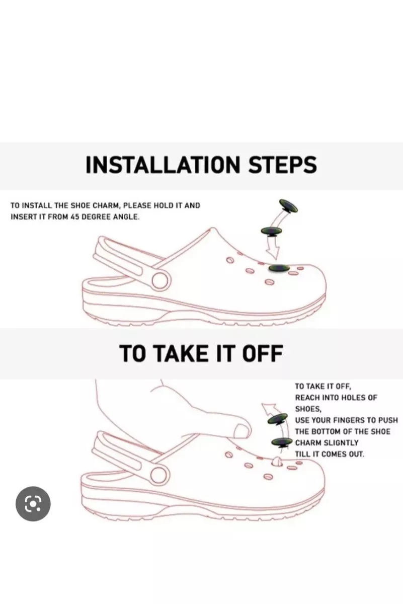 How to put jibbitz on 2025 crocs