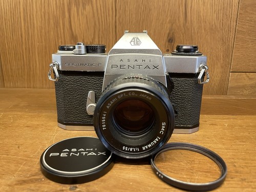 *READ : Near Mint* Pentax Spotmatic F SPF Film Camera SMC Takumar 55mm F/1.8 /JP