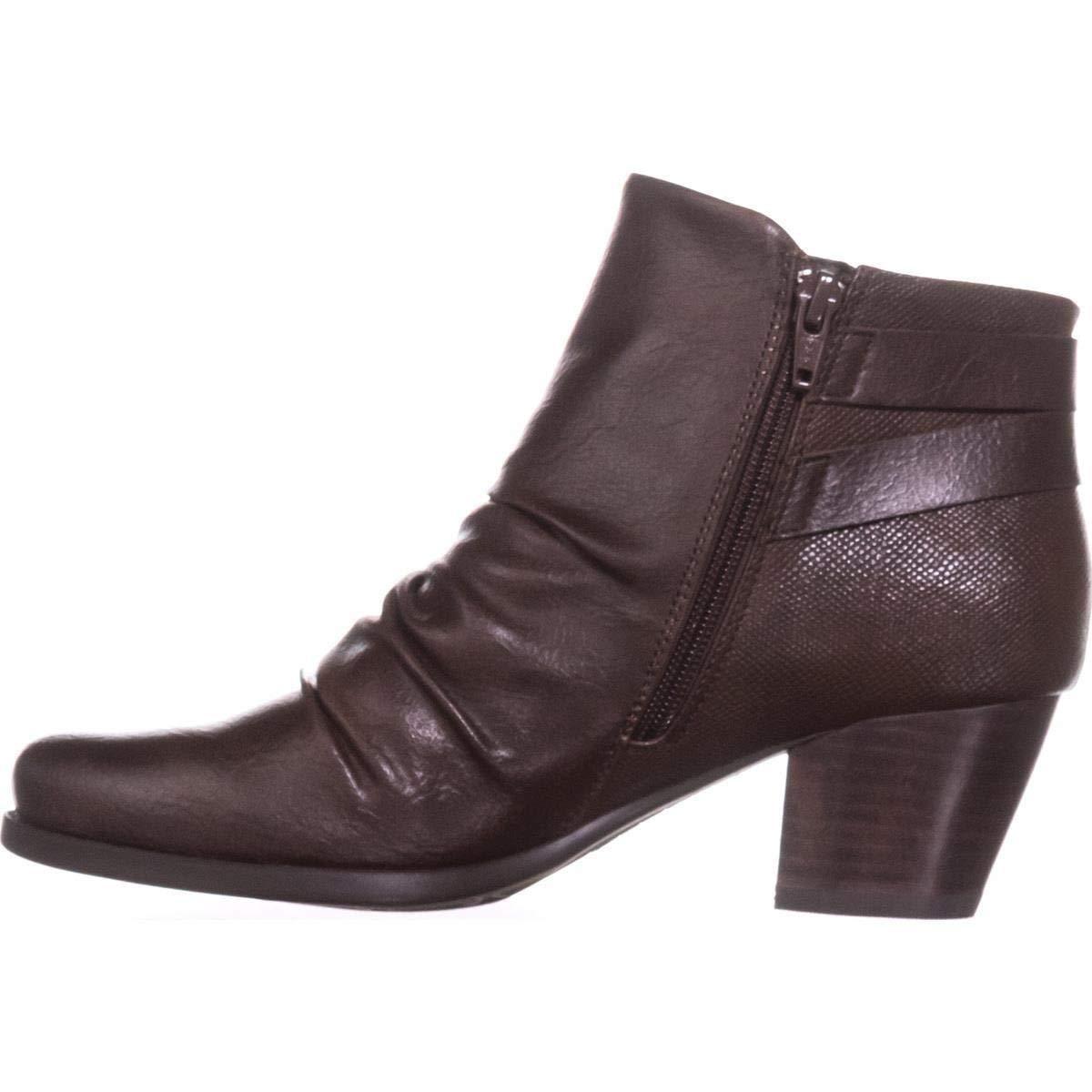 Bare Traps puntera de cuero para mujer dependencia tobillo cerrado, marrón oscuro, tamaño 9.0 Bare Traps puntera de cuero cuero cuero para mujer dependencia tobillo cerrado, marrón oscuro, tamaño 9.0 8aa747