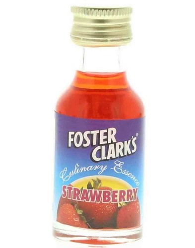 1 flacon X Foster Clark's Essence saveur fraise HALAL (28 ml) - Photo 1/1