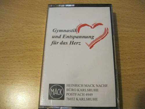 Mc Gymnastik und Entspannung für das Herz Prof. Dr. R. Rost Tape MACK - Picture 1 of 2