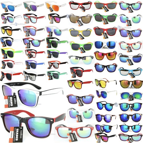 Sunclasses Retro Vintage 80's Mens Women Ladies Designer fun Sunclasses_voghion.com