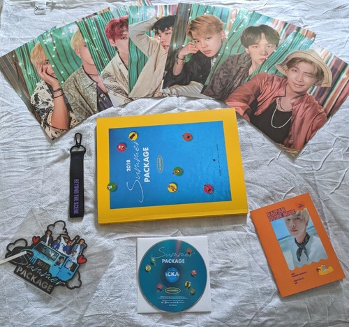 BTS 2018 Summer Package in Saipan Jin Guide Book Full Package (black case) - Photo 2 sur 5