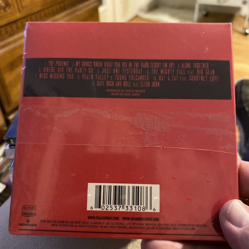 Save Rock and Roll by Fall Out Boy (CD, Apr-2013, Island) *NEW* Sealed ...