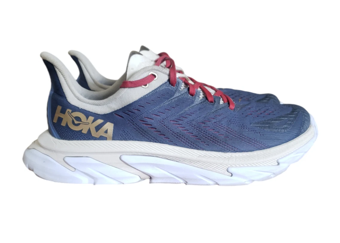 Scarpe da corsa Hoka One One donna Clifton Edge 1110511 VITE blu sneakers taglia 10