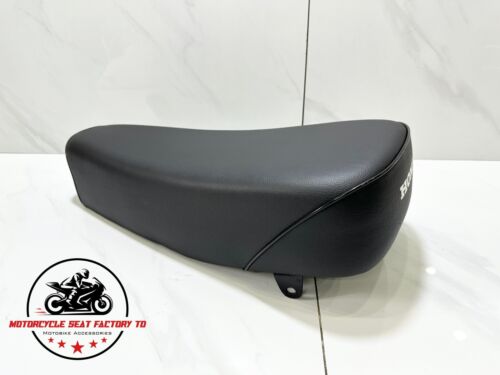 1976 1977 1978 Honda CR125 CR125M Black With Metal Pan CR 125 Elsinore Seat New. - Picture 10 of 17