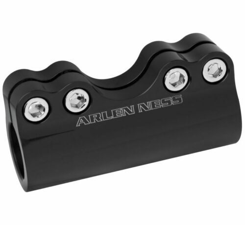 Arlen Ness Modular Billet Handlebar Clamp 1 1/4 black Ape Hangers Bagger Harley - Bild 1 von 4
