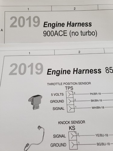 Ski-Doo 2019 Snowmobile Factory Wiring Diagrams Booklet 219 100 976 3 - Picture 15 of 17