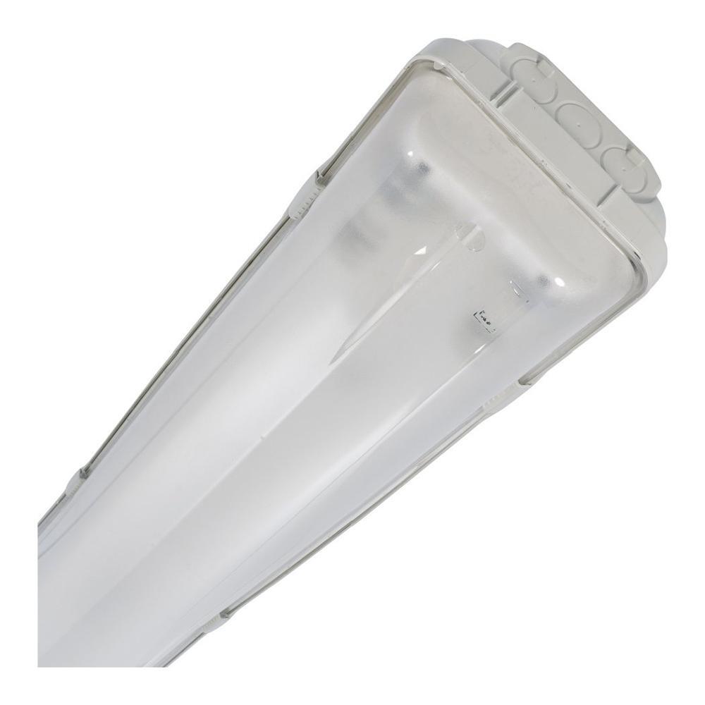 Beghelli Plafoniera LED Grigio ral 7035 67 x 12 cm 72001