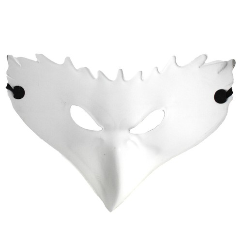Adult Foam Realistic Printed American Bald Eagle Costume Mask Accessory - Picture 4 of 6