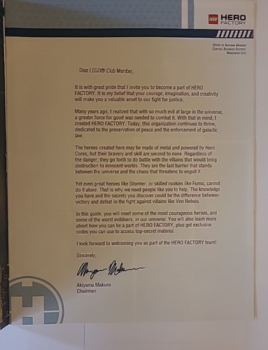 LEGO HERO FACTORY Lot - 2 Magazines, 7157 Manual, Factory Brochure (2010) - Picture 4 of 5