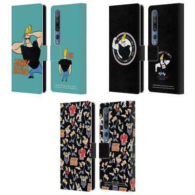 OFFICIAL JOHNNY BRAVO GRAPHICS LEATHER BOOK WALLET CASE COVER FOR XIAOMI PHONES