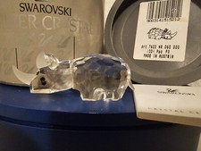 SWAROVSKI KRISTALL AFRIKANISCHE WILDTIERE "KLEINES NASHORN"