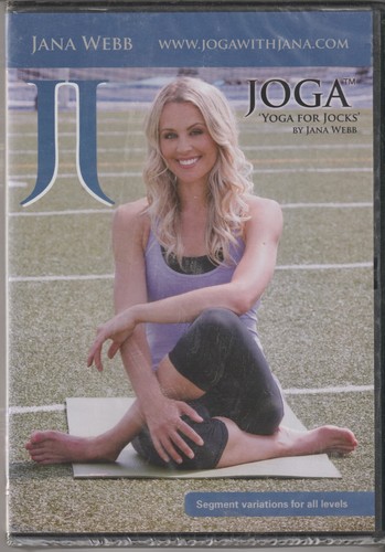Joga Yoga for Jocks by Jana Webb (DVD, 2011) Brand New & Sealed - 第 1/1 張圖片
