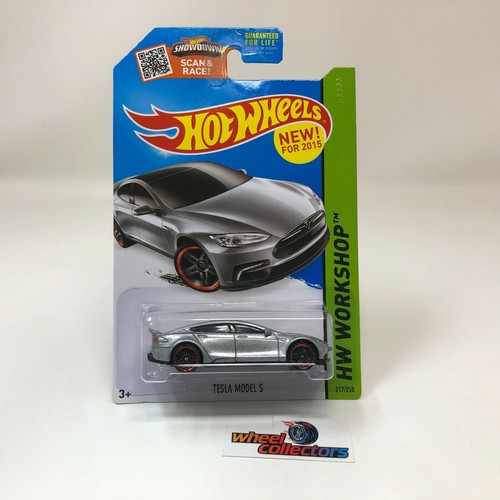 Tesla Model S #217 * SILVER * 2015 Hot 