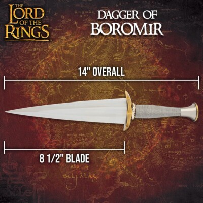 Dague De Boromir (Seigneur Des Anneaux) – United Cutlery UC3647, Neuve