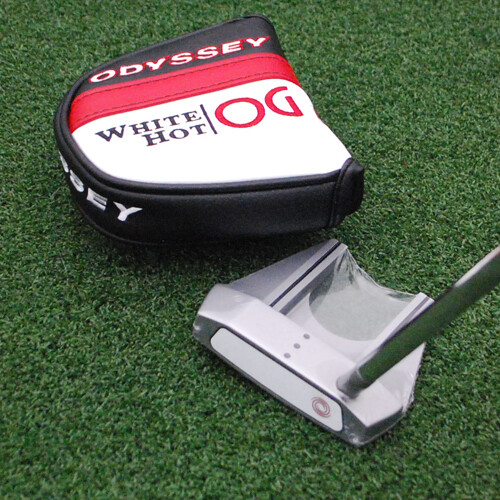 Odyssey White Hot OG #7 Seven S Slant Mallet Putter STROKE LAB Shaft-NEW - Picture 2 of 8