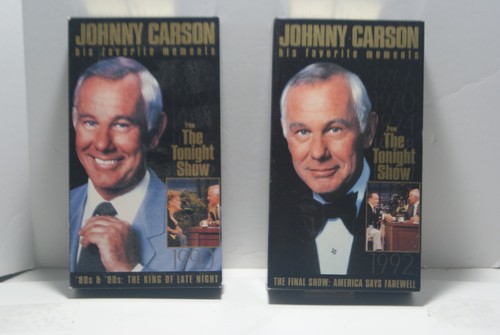 The Johnny Carson Collection 4 VHS Tapes including The Final Show Funny Moments - Picture 7 of 9