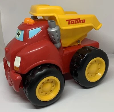 tonka talking robot dump truck