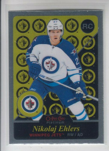 15/16 OPC Platinum Winnipeg Jets Nikolaj Ehlers Retro RC card #R80 - Picture 1 of 2