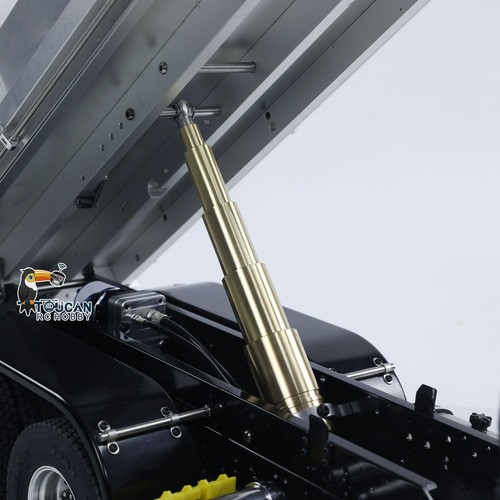 2Speed 3348 Metal Chassis 1/14 RTR RC Hydraulic Dumper Tipper Model NO Lock - Picture 12 of 15