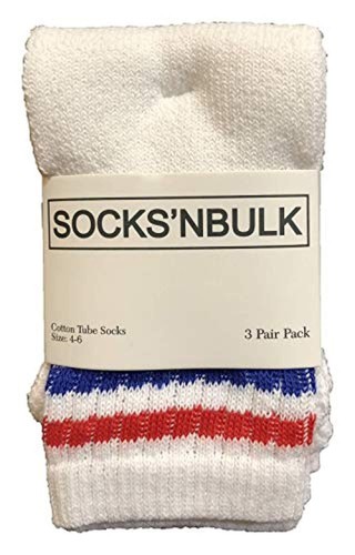Yacht & Smith Unisex Kid's Cotton Tube Socks, Wholesale Bulk Pack Referee Style - Picture 56 of 67