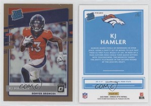 2020 Panini Donruss Optic Rated Rookies Bronze Prizm KJ Hamler #170 Rookie RC