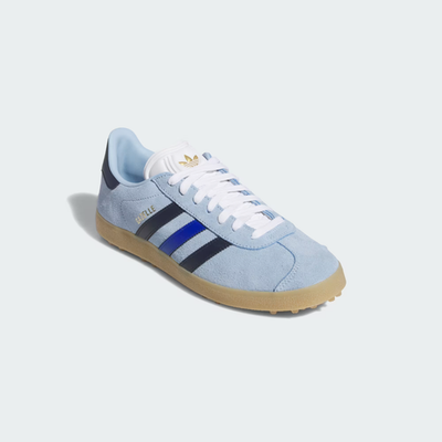Size 12 - adidas Gazelle Spikeless Golf Clear Sky Night Indigo for