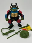TMNT Sewer Samurai Leo Figure 100% Complete Vintage 1990 Playmates Leonardo