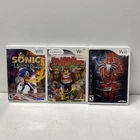 Nintendo Wii Bundle: Rampage, Sonic and the Secret Rings & Spider-Man 3