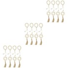  3 Count Hochzeits Deko Serviette Klingelt Natürlich Tischserviettenringe