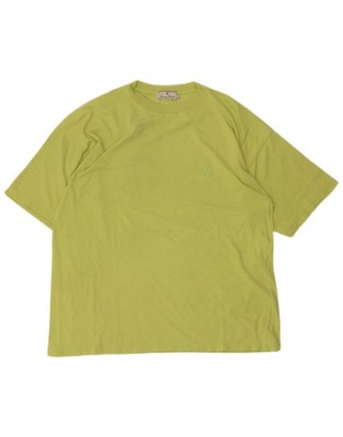 Conte of Florence Herren T-Shirt Oberteil Medium Grün Baumwolle BY28