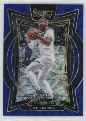 2024-25 Panini Select Concourse Blue Scope Prizm 14/249 Julius Randle #45 09p1
