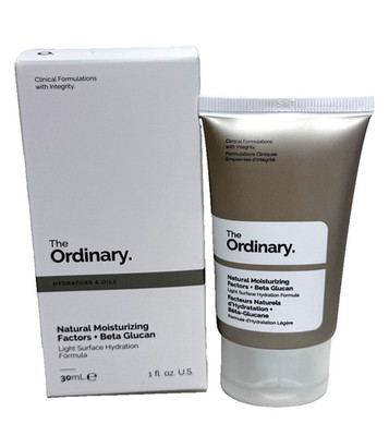 The Ordinary Natural Moisturizing Factors + Beta Glucan 1oz/30nl NEW in Box