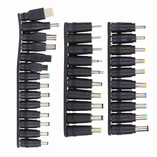 34x DC Power Plugs 5.5mmx2.1mm Universal Laptop Power Connector Adapter Comp NEW - Afbeelding 3 van 12
