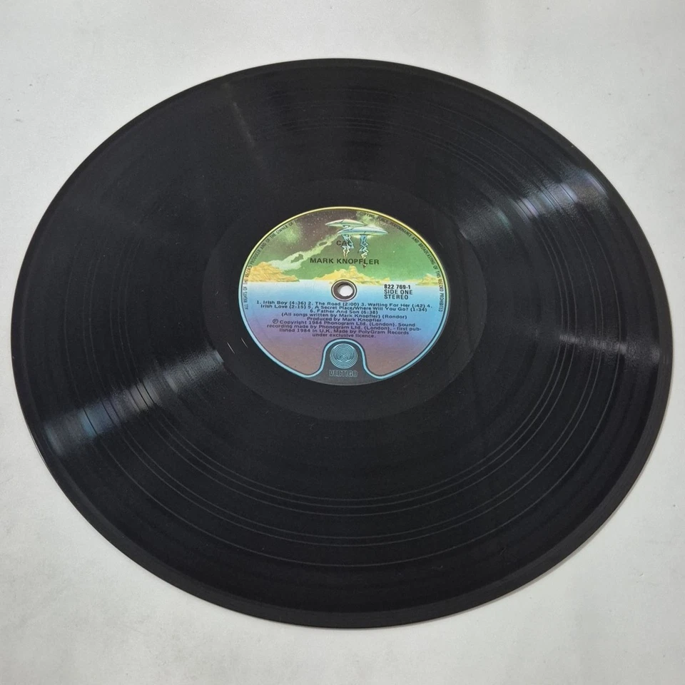 Mark Knopfler 'Music From The Film CAL' 12" Vinyl LP Record 1984 Vertigo Records - Image 3 of 4