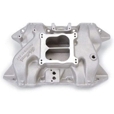Edelbrock EDE2186 Dual Plane Aluminum Intake Manifold fits Mopar B-Series - Picture 1 of 10