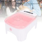 Pet Feeder Dust Proof Automatic Cat Feeder For Kitty Dog