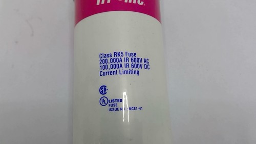Ferraz Shawmut TRS600R Trionic Dual Element Time Delay Fuse 600 Amp 600 VAC VDC - Picture 7 of 11