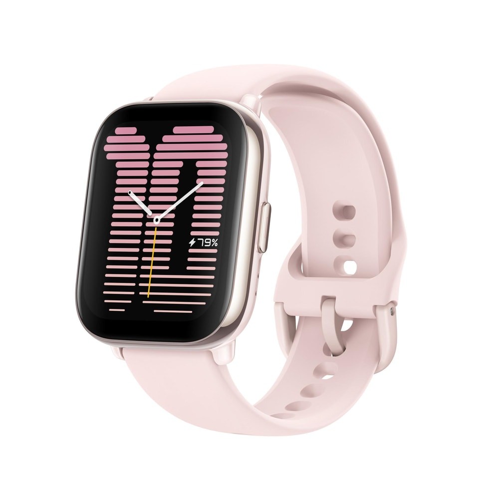 Amazfit Active, розовый с лепестками (GPS, Amazon Alexa, Herzfrequenzmessung) #2228014