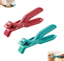 Multi-Purpose Anti-Scald Bowl Holder Clip for Kitchen,Silicone Non-Slip Clip