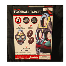 Franklin Future Champs Inflatable Football Target Set w/ 2 6in Footballs  Pump