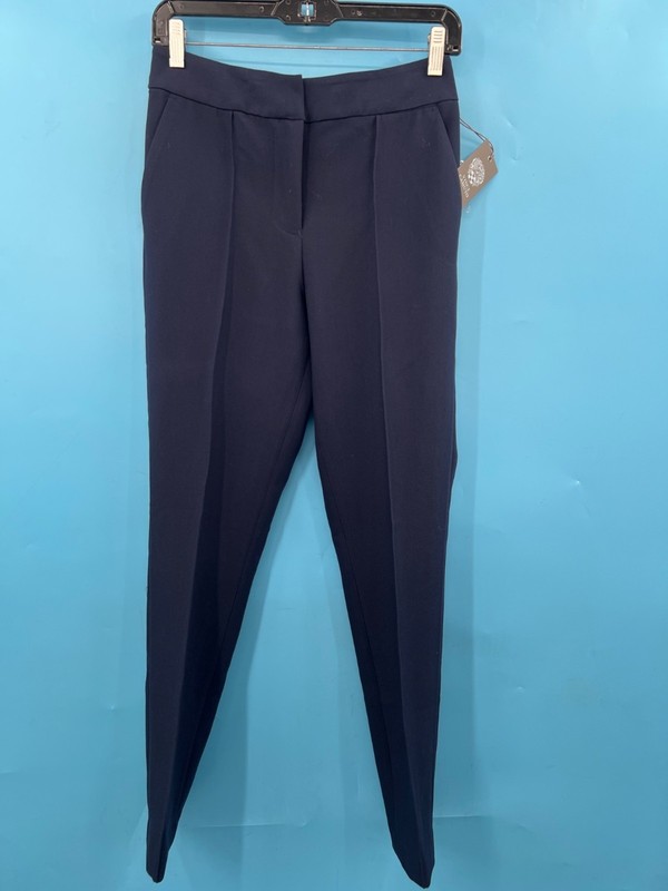 Women's VINCE CAMUTO Essentials Classic Navy Dress Pants Sz 2 (NWT)