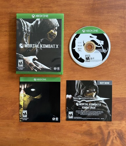Mortal Kombat X (Xbox One) Top CIB komplett mit Beilagen & getestet - schneller Versand