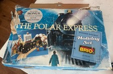 BRIO The Polar Express Wooden Railway Holiday Train Set 32501 2004