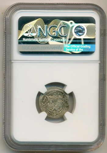 Poland - Lithuania Sigismund III 1617 Silver Schilling Vertical Arrows MS63 NGC - Picture 2 of 4