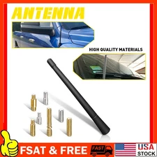 7" Short Black Antenna Mast Radio AM/FM for CHEVY SILVERADO 2006-2025 Brand New