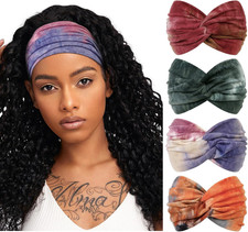 Extra Wide Headbands for Women Sport Yoga Workout Turban Headband Fashion Hairba