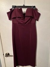 Women's Red Strapless